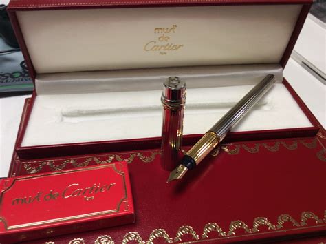 Penna Stilografica MUST DE CARTIER ST150080 .